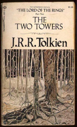 Again, Tolkien's own artwork made for the best paperback covers ever. This forest was so evocative to a twelve year old boy. The Two Towers Book, Jrr Tolkien Books, J.r.r. Tolkien, Ace Books, Two Towers, Tolkien Books, Tolkien Art, The Two Towers, J R R Tolkien