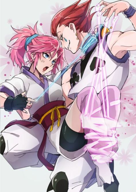 Hisoka X Machi, Machi Komacine, Hunterxhunter Hisoka, Hxh Characters, Anime Cover Photo, Hunter Anime, I Can't Wait, Hunter X Hunter, Anime Demon