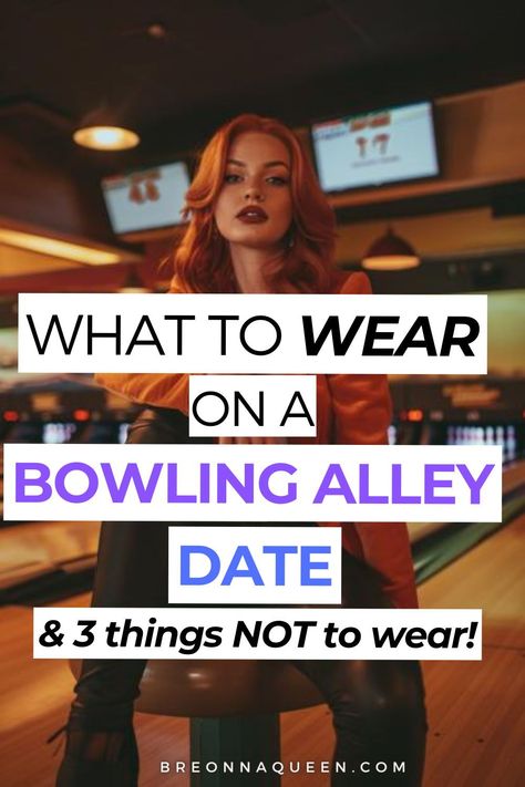 "Need inspiration for your next bowling date? Our blog post showcases 12 outfits that combine fashion with the fun of the game. #BowlingOutfitInspiration #DateNightBowling #FashionMeetsFun" bowling date outfits, what to wear on a bowling alley date, Bowling Date-Night Outfits to Try Now Classy Bowling Outfit, Bingo Night Outfit Ideas, Mom Bowling Outfit, Date Night Arcade Outfit, Outfit For Game Night, Cute Outfits For Bowling Date, Going Bowling Outfit, Bowling Date Outfit Summer, Date Night Bowling Outfit Winter