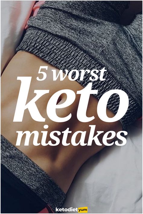 Here are the 5 most common keto mistakes people make when starting a low-carb or keto diet and how to avoid them. Gi Diet, Keto Eating, Keto Diet Results, Keto Diet List, Keto Journey, Keto Diet Breakfast, Keto Plan, Zero Carb, Diet Breakfast Recipes