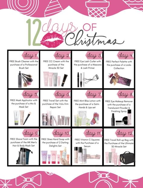 Mary Kay Pink Friday Sale Ideas, Mary Kay Business Ideas, Mary Kay Holiday Gift Ideas, Mary Kay Fundraiser, Mary Kay Pink Friday, Mary Kay Gift Certificates, Mary Kay Flyers, Mary Kay Printables, Mary Kay Christmas