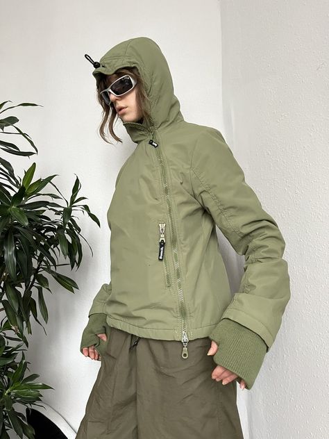 Archival Clothing Bench outdoor gorpcore multipocket cargo utility jacket | Grailed Puffed Jacket, Bench Outdoor, Puff Jacket, Cargo Jacket, Outdoor Jacket, Outdoor Life, Utility Jacket, Color Khaki, Outerwear Women