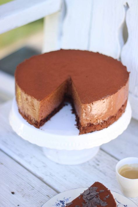 Mousse au Chocolat-Torte