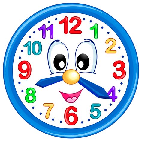 Clock Images, Clock Clipart, Time Clipart, Clock Drawings, Cute Clock, Clip Art Free, Clock For Kids, Analog Clock, Hand Crafts For Kids