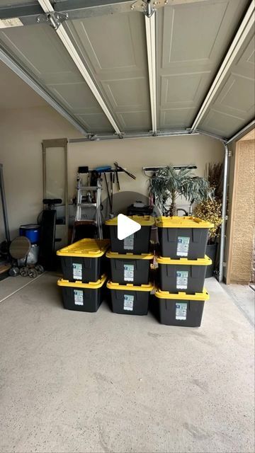 Ceiling Storage and More on Instagram: "Bins don’t belong on the ground 🙄" Ceiling Bin Storage, Garage Tote Storage Ceiling, Bicycle Storage Garage Ceiling, Garage Storage Bins Ceiling, Best Way To Label Garage Storage Bins, Costco Storage Bin Garage, Ceiling Storage, Garage Storage, Storage Bins