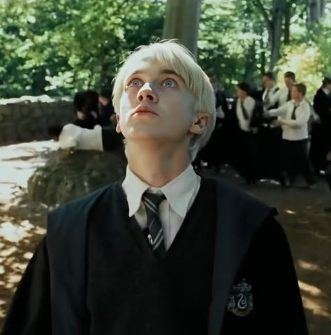 Draco Lucius Malfoy, Malfoy Aesthetic, Draco Malfoy Aesthetic, Slytherin Boys, Tom Felton Draco Malfoy, Lucius Malfoy, Harry Potter 3, Tom Felton, Harry Pottah