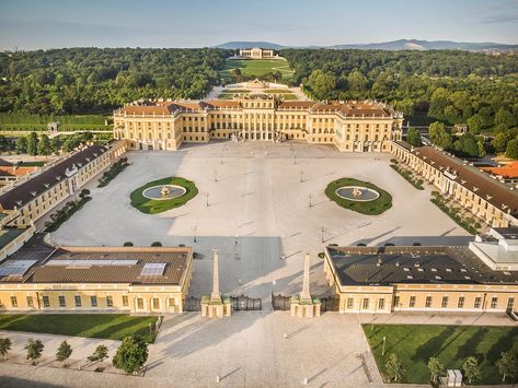 Vienna, Vienna Hotel, Schönbrunn Palace, Castle Mansion, Vienna Austria, Beautiful Places To Visit, World Heritage Sites, Tourist Attraction, Europe Travel