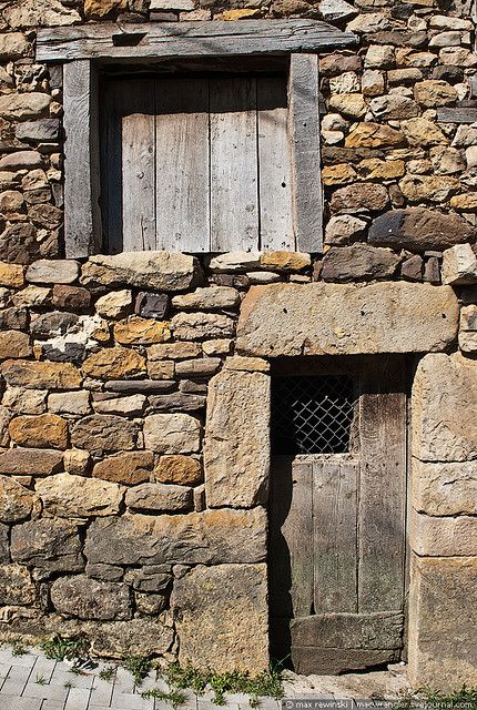 Medieval Door, Dreamy Clouds, Clouds And Stars, Old Stone Houses, Whimsical Nursery, Watercolor Architecture, Stone Barns, Wargaming Terrain, Stone Cottage