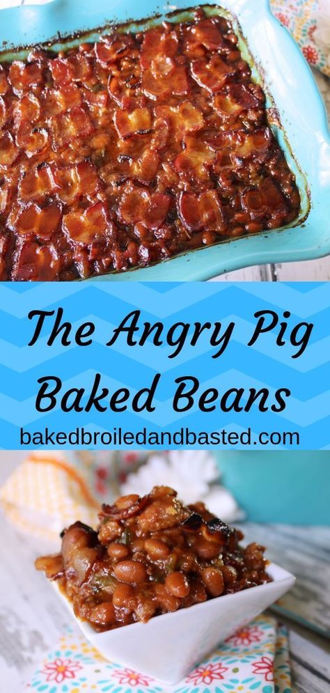 Jalapeno Bacon, Bbq Beans, Baked Bean Recipes, Stuffed Jalapenos With Bacon, Spicy Pork, Pork Sausage, Baked Beans, Side Recipes, Veggie Dishes