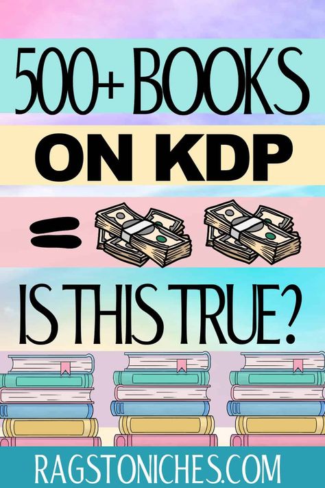 How many low content books do you REALLY need on KDP to make money?  Do you need hundreds of books to make money, or what is the secret?  In this post, I share my own personal experience with self-publishing on KDP.  #kdp #makemoneyonline #selfpublishing #lowcontentbooks #mediumcontentbooks #amazonkdp #kdptips Kdp Low Content, Amazon Book Publishing, Low Content Books, Amazon Publishing, Kindle Publishing, Kindle Direct Publishing, Make Money Now, Book Marketing, Diy Book