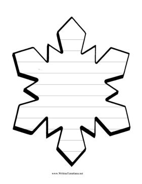 This six-point snowflake has eleven spaces for children to write into. It is great for teachers and students when learning about winter, holidays, Christmas and weather. Interactive Notebooks Templates Free, Snowflake Writing, Winter Writing Paper, Interactive Notebooks Templates, Writing Template, Snowflake Template, Winter Writing, Lined Writing Paper, Kindergarten Language Arts