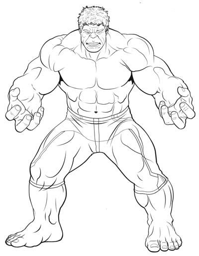 Comic Outline, Hulk Coloring Pages, Avengers Coloring Pages, Superhero Coloring Pages, Avengers Coloring, Image Spiderman, Hulk Comic, Marvel Coloring, Superhero Coloring