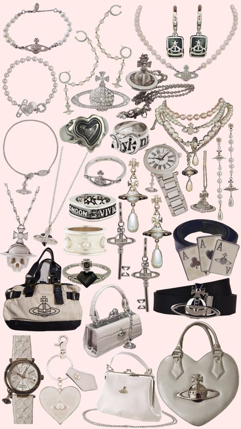 Vivienne Westwood Jewellery Collection, Vivienne West Wood Necklace, Nana And Vivienne Westwood, Vivienne Westwood Fashion Designer, Vivienne Aesthetic, Aesthetic Vivienne Westwood, Jewelry Vivienne Westwood, Necklaces Vivienne Westwood, Vivienne Westwood Necklaces