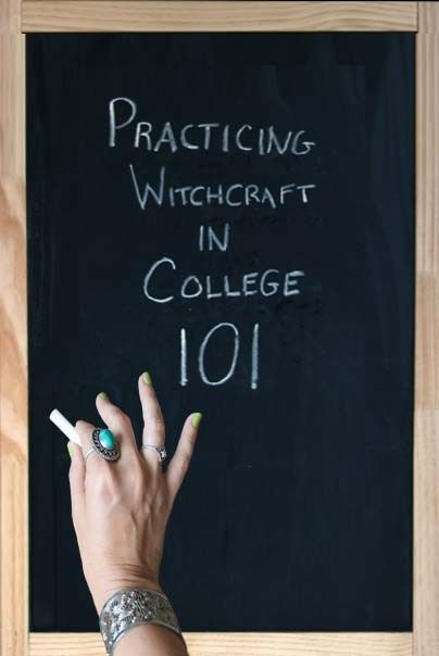 Practicing Witchcraft in College or University: A Crash Course - Moody Moons Practicing Witchcraft, Pagan Lifestyle, College Course, Goddess Spirituality, Witch School, Pagan Spirituality, College Life Hacks, Witch Magic, University College