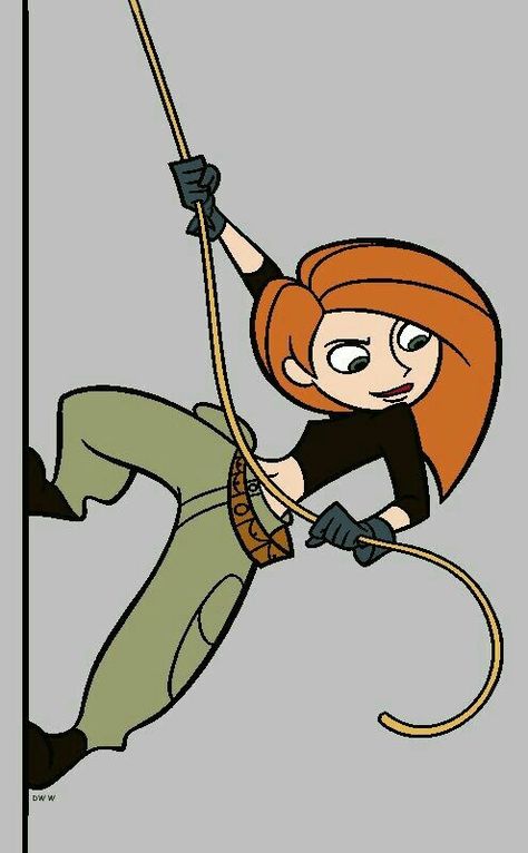 Kim Possible Drawing Base, Kim Possible Painting Ideas, Kim Possible Characters, Ron Stoppable, Disney Clipart, Afrique Art, Female Protagonist, Cartoon Sketches, Kim Possible