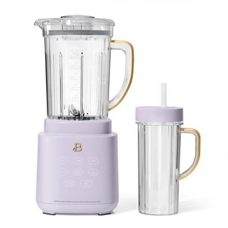 Consistent smoothies, soups, and salsas await with the Beautiful PowerExact Blender System. It features our PrecisionSense Technology designed to adjust blade speed and power based on the type of ingredients youve added. The result? A consistent blend every time. A powerful 700-watt motor crushes the toughest of ingredients with ease, and with three speeds and four pre-set functions, this blender can tackle everything from perfect purees and silky soups to frozen mocktails and freshly chopped sa Purple Kitchen Appliances, Motor Crush, Apartment Finds, Kawaii Kitchen, Organization Pantry, Purple Kitchen, Kitchen Organization Pantry, Best Blenders, Kitchen Must Haves