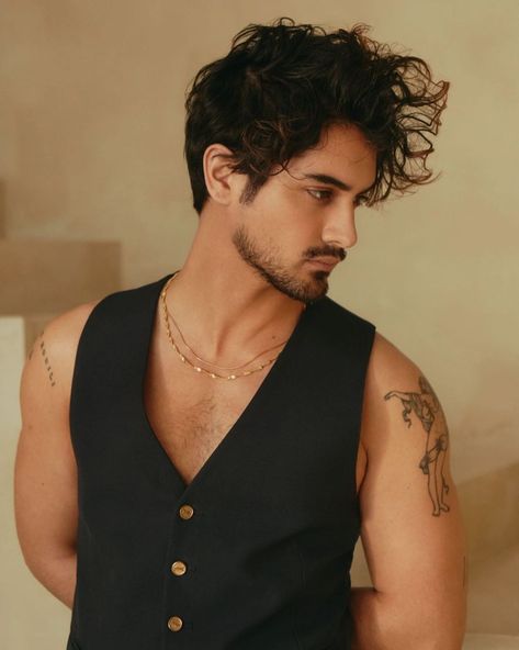 Avan Jogia, Man Vest Outfit, Man Vest, Christopher Abbott, Daniel Day, Vogue Men, Matthew Mcconaughey, Celebrities Male, Celebrity Crush