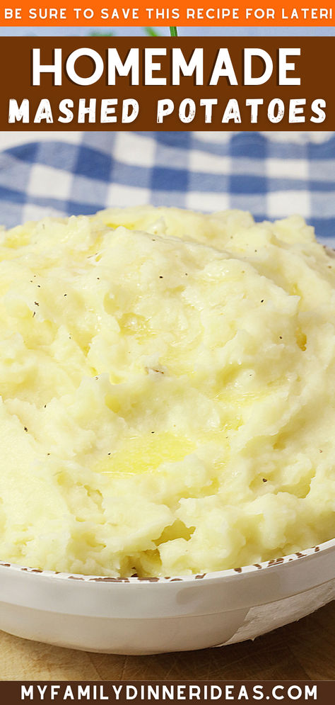 Homemade mashed potatoes Homemade Mashed Potatoes Easy, Easy Mashed Potatoes Recipe, Real Mashed Potatoes, Homemade Mashed Potatoes Recipe, Frozen Mashed Potatoes, Basic Mashed Potatoes, Mashed Potatoes Recipe Easy, Easy Mashed Potatoes, Buffalo Chicken Dip Recipe