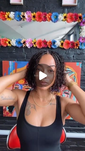 The Cut Life on Instagram: "beautiful boho bob braids by Philly-based braider @thebraidbasquiat 🔥  #thecutlife #bobbraids #phillybraider #bohobraids" Longer Bob, Boho Bob, Pixie Braids, Bob Braids Hairstyles, Cute Bob, Cut Life, Boho Twists, Bob Braids, Fulani Braids