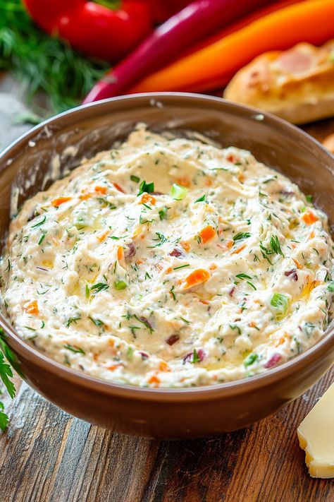 Veggie Cream Cheese Dip, Cream Cheese Spread Recipes For Crackers, Veggie Cream Cheese Recipe, Cream Cheese Veggie Dip, Herb Cream Cheese Recipe, Vegetable Cream Cheese, Scallion Cream Cheese, Veggie Cream Cheese, Cream Cheese Spread Recipes