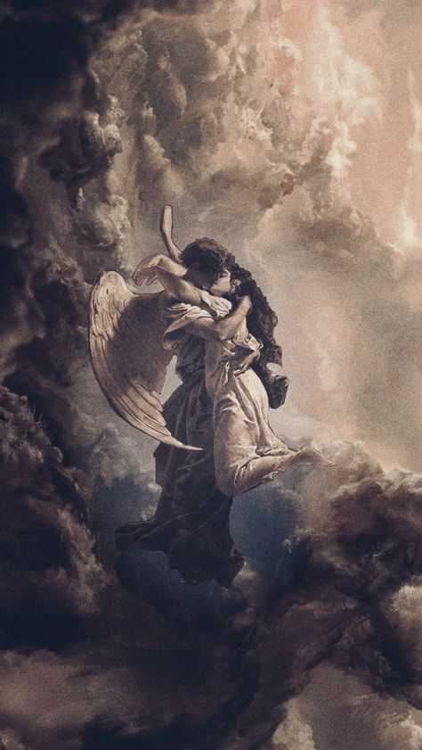 Tamara And The Demon Tattoo, Dark Poetic Aesthetic, Fine Arts Wallpaper, Angry God Aesthetic, Seraphim Angel Wallpaper, Angel Astethics Wallpaper, Old Aesthetic Paintings, Ozempic Aesthetic, Ethereal Angel Art