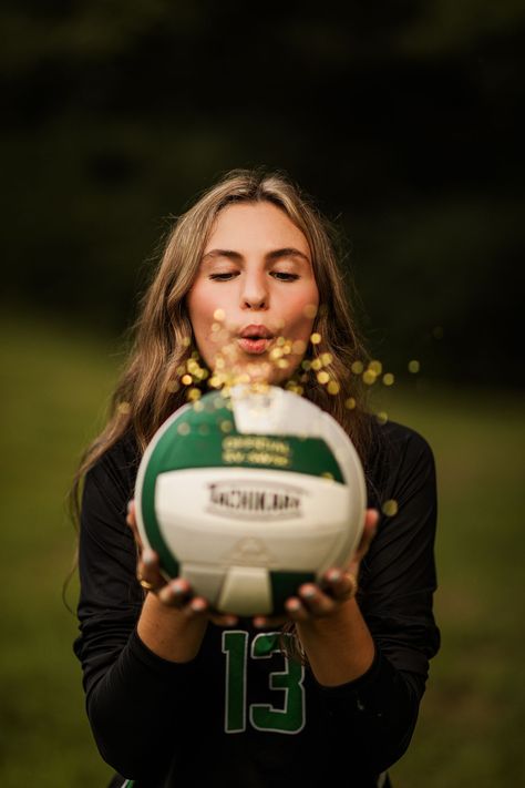 Photo from Barbee Fall Senior Photos mobile gallery app by Almond Images Senior Sport Photo Ideas, Volleyball Photography Poses, Senior Pictures With Soccer Ball, Senior Sports Pictures Volleyball, Softball Senior Picture Ideas, Senior Photos Soccer, Senior Picture Ideas Volleyball, Volleyball Photoshoot Ideas, Senior Picture Ideas Sports