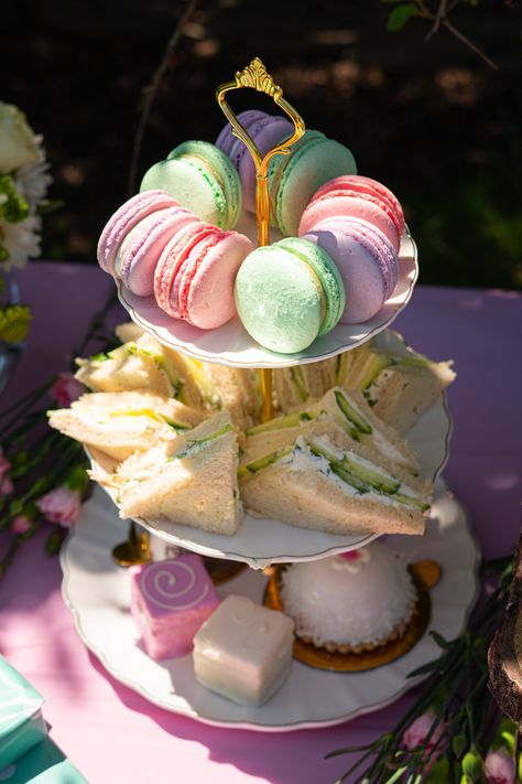 Tea Party Tower, Tea Cup Birthday Party, Boho Tea Party Birthday, Fairy Tea Party Birthday Cake, Mystical Tea Party, Fairy Birthday Tea Party, Pink Floral Tea Party, 70th Birthday Tea Party Ideas, Birthday Cake Tea Party