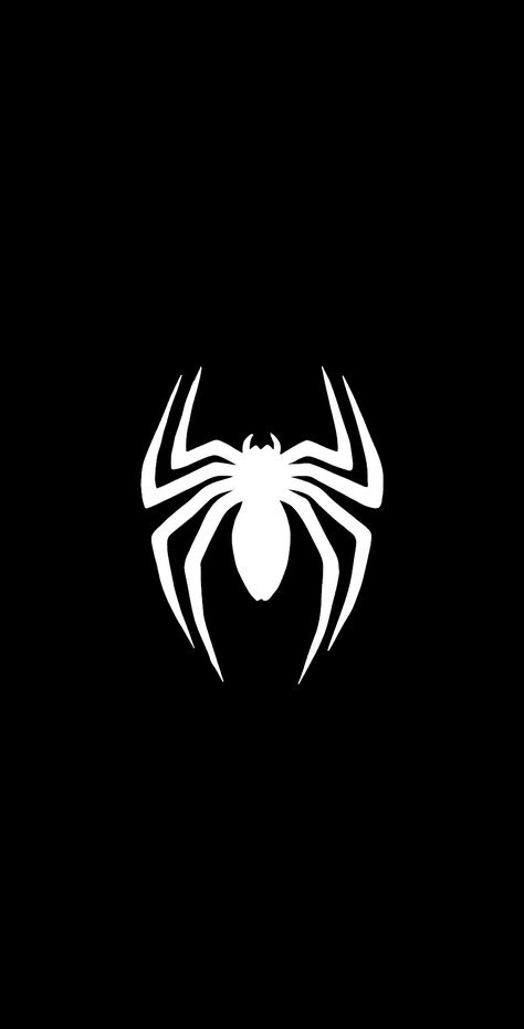 Ps4 Slim Wallpaper, Dark Spiderman Wallpaper, Spider Wallpaper Black, Black Spider Wallpaper, Spiderman Black Wallpaper, Spider Wallpaper Aesthetic, Emo Spiderman, Minimalist Spiderman, Black Spiderman Wallpaper