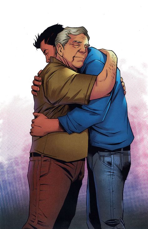 Uncle Ben and Peter Parker by Lee Garbett Animated Spider, Uncle Ben, Marvel Animation, Uncle Bens, Jack Kirby, Spiderman Comic, Spiderman Art, Superhero Art, Marvel Legends