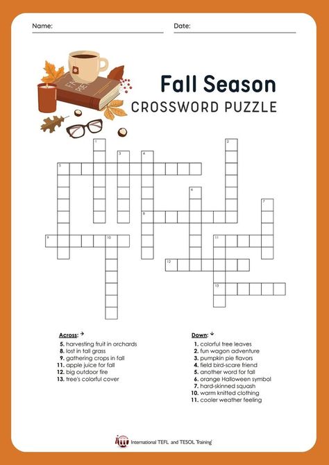 Fall Crossword, Abc Order Worksheet, Snowman Writing, Spring Vocabulary, Autumn Puzzle, Teach English Online, Spring Worksheet, Easter Worksheets, Christmas Board Games