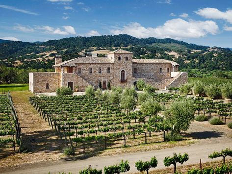 Beautiful Wineries, Wedding Venues California, Wedding Locations California, California Vineyards, Napa Wineries, California Winery, Spanish Style Home, Santa Ynez, Wine Country California