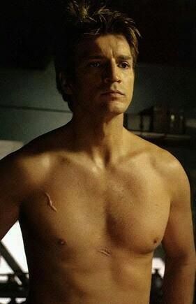 Nathan Fillion. HOLY CRAP! I PLAN TO BURN ALL HIS SHIRTS Nathan Fillion Firefly, Mal Reynolds, Malcolm Reynolds, Serenity (firefly), Hubba Hubba, Firefly Serenity, Nathan Fillion, Nerd Girl, Man Candy