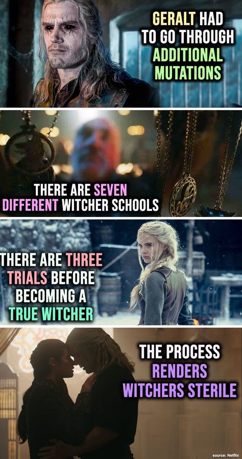 Do you know how Geralt of Rivia became a Witcher? Do you even know how Witchers are made? The process certainly isn't as easy as one might think. How does being injected with various magical herbs and elixirs that will mutate your body and mind sound? And that's just the first Witcher Trial... The vast majority of people who try to become Witchers end up perishing before the proces... #witchertrials #geraltofrivia #witchermutagens #fantasy #sapkowski #witchertraining #magicalelixirs #darkfantasy The Witcher Story, Witcher Yennefer, The Witcher Geralt, Magical Herbs, Geralt Of Rivia, Body And Mind, The Witcher, Thing 1 Thing 2, Dark Fantasy