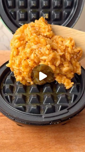 Nature Made vitamins on Instagram: "Waffle Maker 🤝 Crispy Rice. @alexawhatsfordinner shows the perfect hack for making the crispiest rice with a gadget that’s probably in a closet somewhere. 😉

The healthy fats from the avocado bits on top = *chef’s kiss*!

To Make:
Ingredients (for 2 mini waffles)
-1/2 cup uncooked rice, cooked according to package instructions
-1/2 tbsp chili oil
-1/2 tbsp sesame oil
-1 large egg
-cooking spray
-1/2 (12 ounce) can Spam
-1/2 avocado, cut into small cubes
-2 inches cucumber, peeled and cut into small cubes
-1/4 cup kimchi, chopped small
-sriracha
-kewpie mayonnaise
-sesame seeds
-1 scallion, finely sliced

Directions:
-Preheat mini waffle iron. In a large bowl, combine the cooked rice, chili oil, sesame oil, and egg. Stir to evenly mix.
-Spray the waffle Rice In Waffle Maker, Rice Pancakes, Mini Waffles, Kewpie Mayo, Nature Made Vitamins, Kewpie Mayonnaise, Recipes Rice, Crispy Rice, Cooked Rice