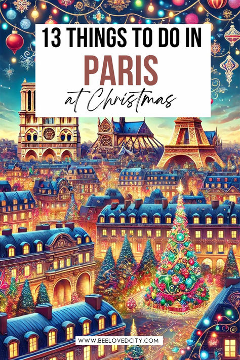 Visiting Paris in December? Here are all the best things to do in Paris at Christmas. Best things to do in Paris at Christmas | What to do in Paris in December | Visiting paris in winter | Paris travel guide | Paris winter guide | Best places to visit in Paris at Christmas | Paris winter outfits Paris In Christmas Winter, December In Paris, What To Do In Paris France, Paris At Christmas Time, Paris In December Outfits, Paris In Christmas, Paris Christmas Aesthetic, New Years Eve In Paris, Christmas In Paris Aesthetic