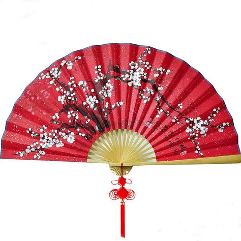 Chinese Fan Design, Hand Fan Design, Chinese Hand Fan, Chinese Fans, Chinese Wall, Chinese Accessories, Chinese Fan, Chinese Paper, Wall Fan