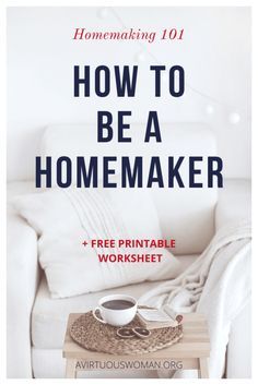 How to Be a Homemaker | Learning How to Be a Homemaker How To Be A Good Homemaker, How To Be A Homemaker, Planner Categories, Being A Homemaker, Homemaker Tips, Vintage Homemaking, Biblical Knowledge, Homemaking Ideas, Mom Status