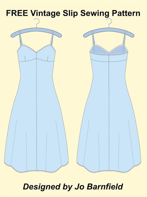 Decorative Stitching On Clothes, 1950s Dress Patterns Free, Cute Dress Sewing Patterns Free, Cute Dresses Sewing Pattern, Semi Formal Dress Sewing Patterns, Fashion Sewing Inspiration, Vintage Dress Sewing Patterns Free, Free Slip Pattern, Diy Summer Dresses For Women