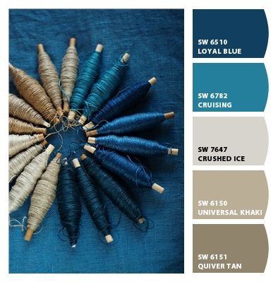 Blue Color Combo, Paint Color Combos, Color Schemes Colour Palettes, Room Color Schemes, Pallet Painting, Color Palette Design, Colour Board, Paint Colors For Home, Bedroom Colors