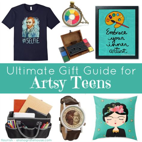 Gifts For Artist, Drawing Gift Ideas, Tutorials Art, Artsy Gift, Homeschool Inspiration, Homeschooling Ideas, Ultimate Gift Guide, Homeschool Art, Artist Gifts