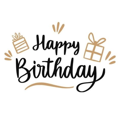 Happy Birthday In Cursive Fonts, Happy Birthday Calligraphy Fonts, Happy Birthday Words Fonts, Happy Birthday Font Style, Happy Birthday Font Aesthetic, Happy Birthday In Cursive, Font Happy Birthday, Birthday Cursive, Gold Presents