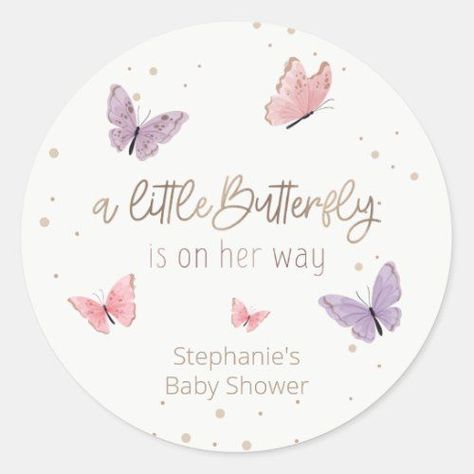 Spa Girl, Favour Tags, Baby Shower Tags, Baby Shower Gift Basket, Eid Cards, Butterfly Baby Shower, Baby Shower Stickers, Baby Shawer, Purple Party