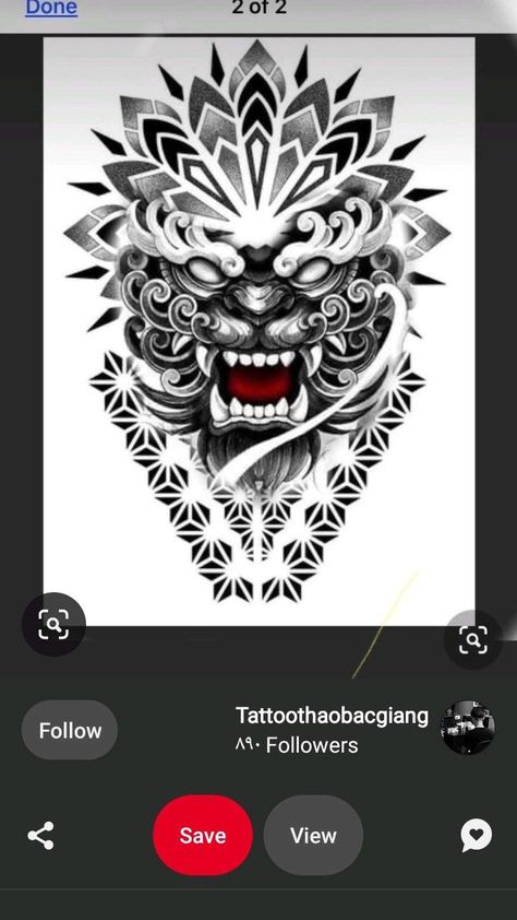 Foo Dog Tattoo, Small Neck Tattoos, Zeus Tattoo, Geometric Sleeve Tattoo, Neck Tattoos Women, Naruto Tattoo, Geometric Tattoo Design, Neck Tattoos, Disney Tattoo