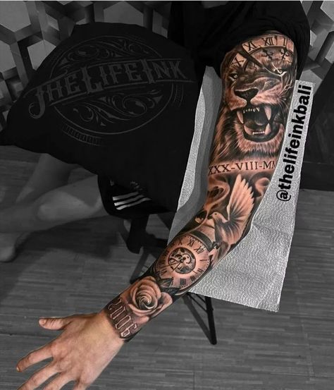 Sleeve Tattoo With Names, Tattoo Hombre Brazo, Tattoo Idea For Men, Family Sleeve Tattoo, Voll Arm-tattoos, Cover Up Tattoos For Men, Arm Tattoos For Guys Forearm, Half Sleeve Tattoos Forearm, Men Tattoos Arm Sleeve