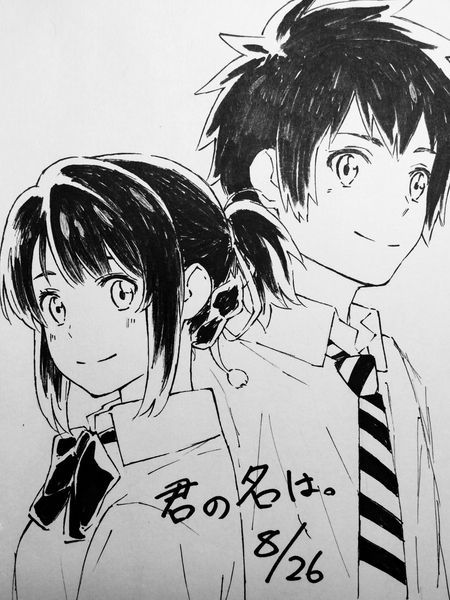 😍😍😍😍😍😍😍😍😍😍😍 Mitsuha And Taki, The Garden Of Words, Name Drawings, Your Name Anime, Best Anime Drawings, Anime Drawing Books, Anime Drawing, Art Drawings Sketches Creative, Anime Sketch