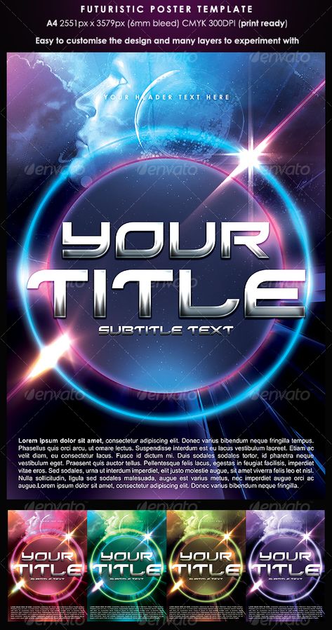 Futuristic Poster Template #clean #poster  • Download here → https://graphicriver.net/item/futuristic-poster-template/116647?ref=pxcr Futuristic Pubmat, Futuristic Gala, Futuristic Poster Design, Pubmats Ideas, Gothic Words, Futuristic Wallpaper, Futuristic Poster, Fantasy Futuristic, Pubmat Ideas