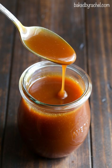 Microwave Caramel Sauce, Microwave Caramels, Caramel Sauce Recipe, Apple Butter Crock Pot, Caramel Recipes Sauce, Homemade Caramel Sauce, Salted Caramel Sauce, Caramel Recipes, Microwave Recipes