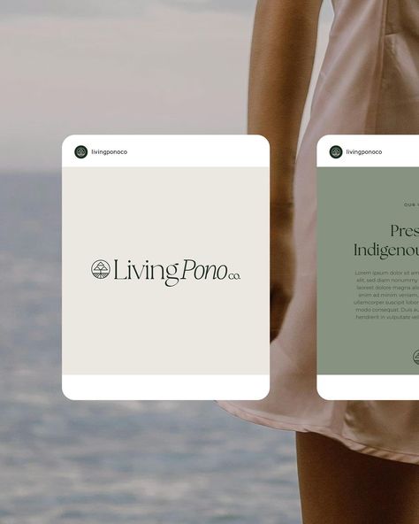 BRAND REVEAL — Living Pono Co. 🌿 “Living Pono is your guide to a balanced and healthy well-being. They are more than just a brand; Living Pono Co. is a personal journey dedicated to sharing knowledge and advice, drawing from Hawaiian wisdom and holistic well-being practices.” Living Pono Co. (@itsaliaa) is one of our first clients under the Brand Intensive Package, and was a complete joy to work with. Her vision was to have a brand identity that captures her story and culture, as well as be... Caregiver Archetype Branding, Wellness Brand Identity, The Caregiver Brand Archetype, Why Brand Identity Is Important, Brand Reveal, Sharing Knowledge, Brand Mark, Personal Journey, Brand Packaging