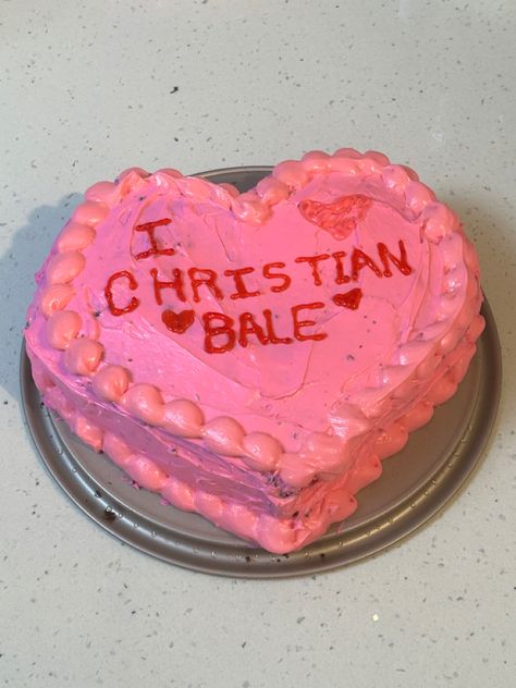 i heart christian bale American pyscho aesthetic  coquette lana del rey Christian Bale Lana Del Rey, Christian Bale Coquette, Christian Bale Aesthetic, Lana Del Rey Cake, Lana Hot, Love Christian, Patrick Bateman, Cake Aesthetic, Birthday Party Theme Decorations