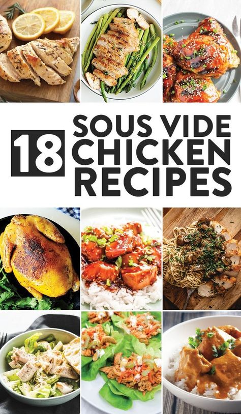 Sous Vide Chicken Recipes, Sous Vide Recipes Chicken, Chicken Instapot, Sous Vide Chicken Breast, Recipes Instapot, Sous Vide Chicken, Fit Foodie Finds, Huge Family, Sous Vide Recipes